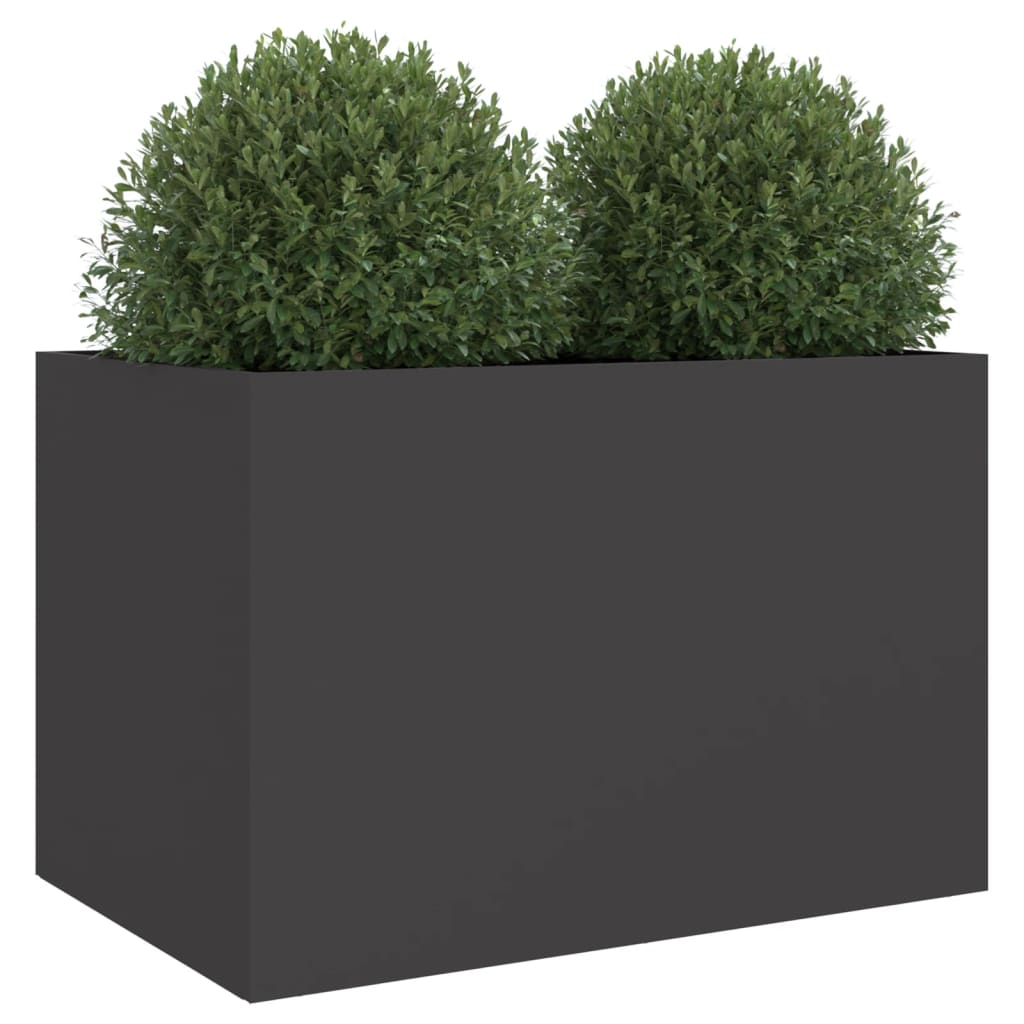 Jardinera Acero Negro 62x47x46 Cm_3