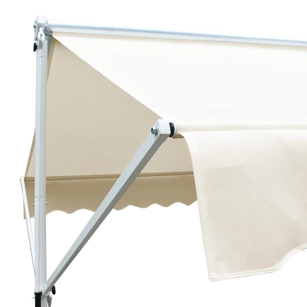 Vidaxl Toldo De Pie Independiente Color Crema 500x300 Cm_4