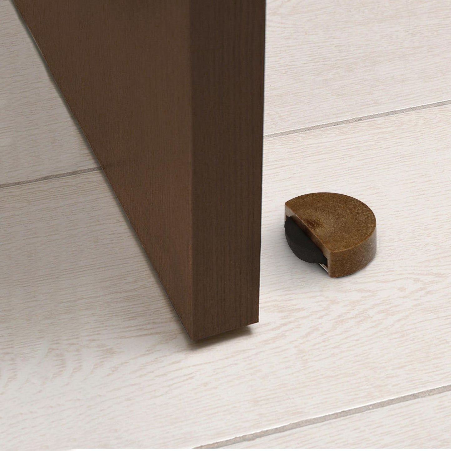 Tope Puerta Adhesivo Silencioso Color Madera_3