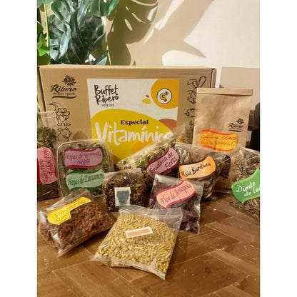 Buffet healthy Vitamínico para conejos y roedores Ribero