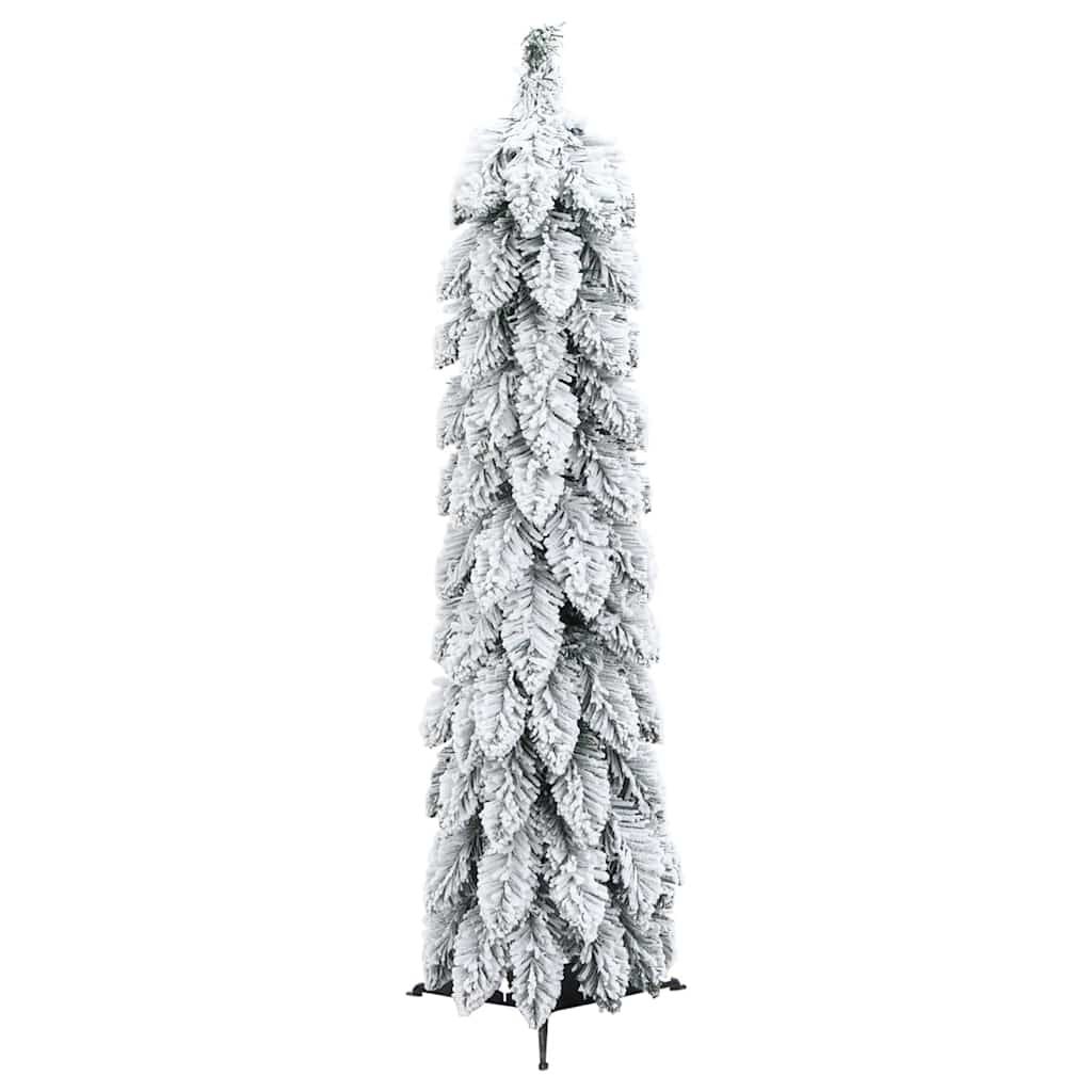 Vidaxl Árbol De Navidad Artificial Iluminado Con 45 Led Y Nieve 90 Cm_3