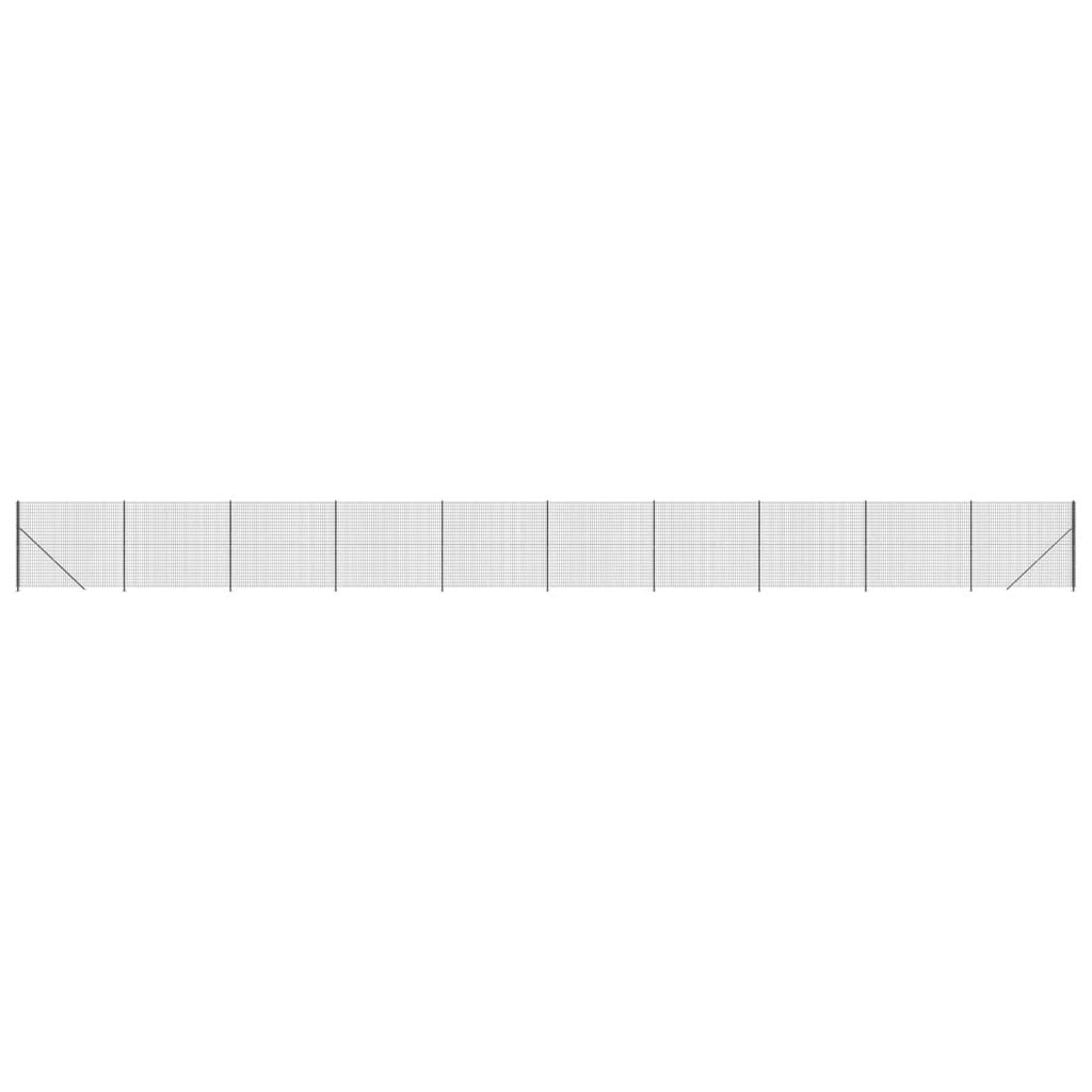 Cerca De Alambre Con Brida Gris Antracita 2x25 M / Vetonek_1