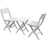 Duramax - Valencia - Conjunto Plegable De 2 Sillas + 1 Mesa Pvc