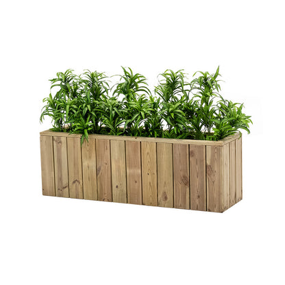 Jardinera De Madera Para Exterior 120x34x40 Cm Atrium Hortalia_0