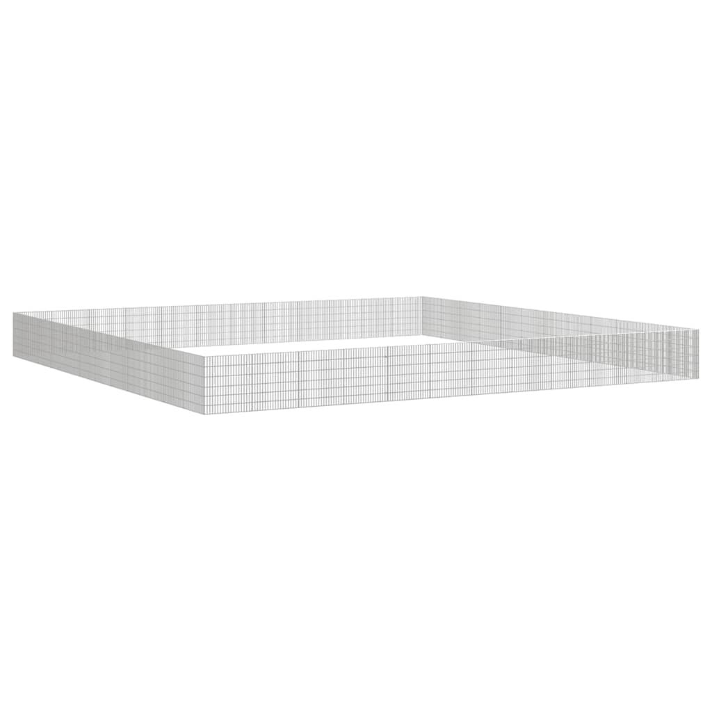 Vidaxl Recinto Corral Animales 48 Paneles Hierro Galvanizado 54x60 Cm_0