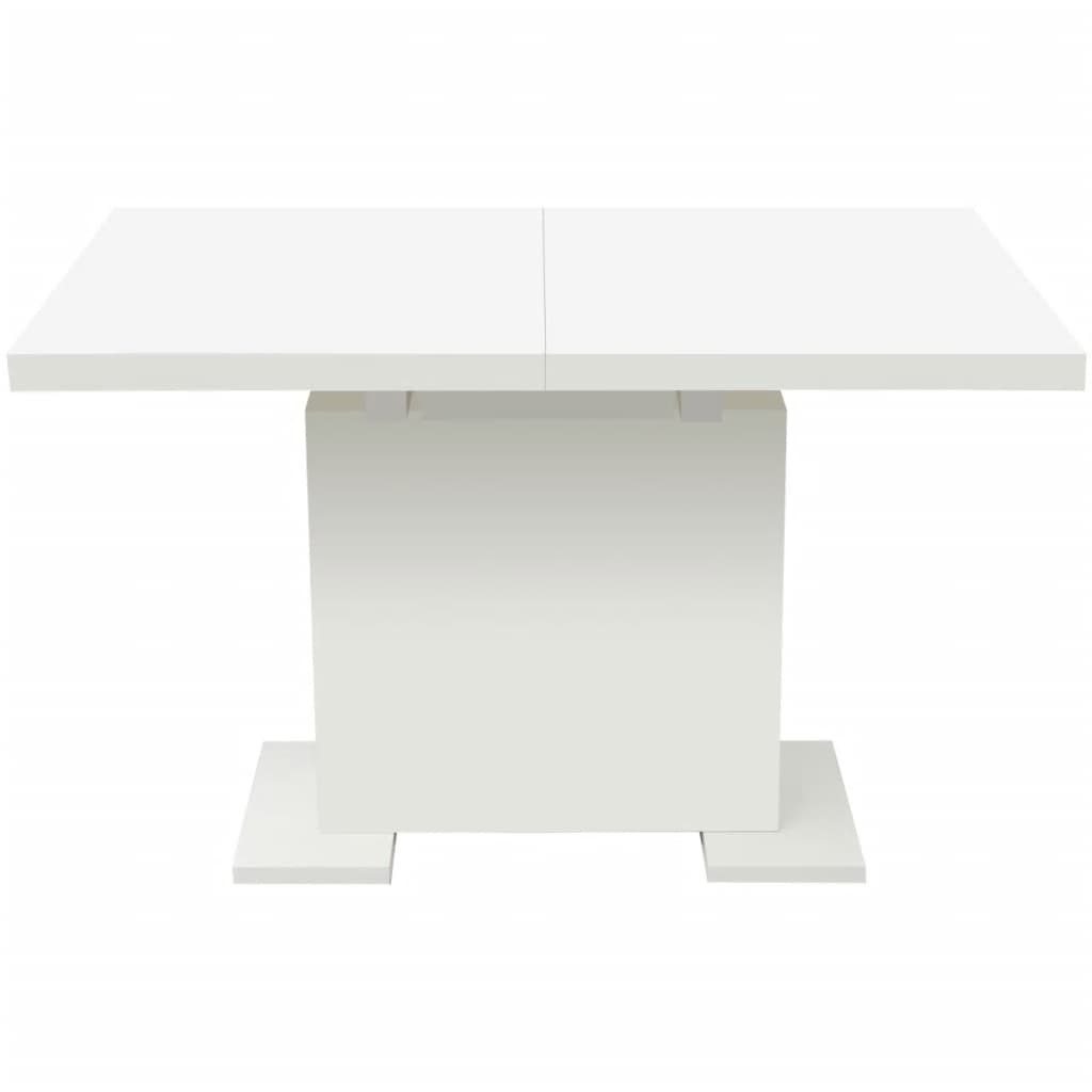 Mesa De Comedor Extensible Negra Con Brillo_3
