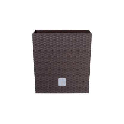Maceta Rato 32 Litros Con Cubilete Para Plantar En Color Chocolate 33 X 33 X 33 Cm._0