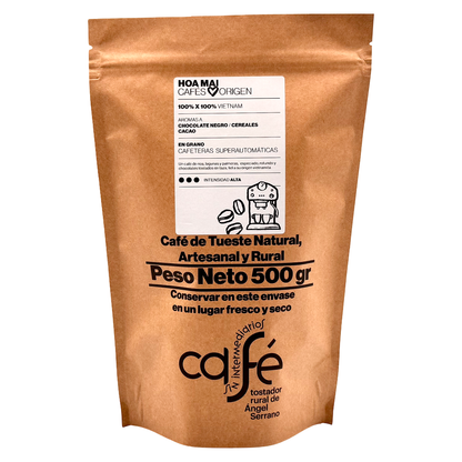 Cafe Sin Intermediarios Café Vietnam Hoa Mai En Grano Para Superautomática 500 G_0