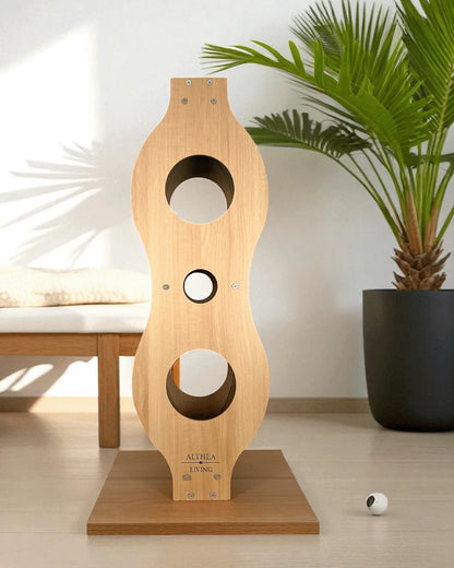 Torre Rascadora Océano, Madera Y Cartón Corrugado_1