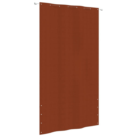 Vidaxl Toldo Pantalla Para Balcón De Tela Oxford Terracota 160x240 Cm_0