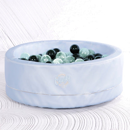 Piscina De Bolas Polipiel Candy Azul Claro