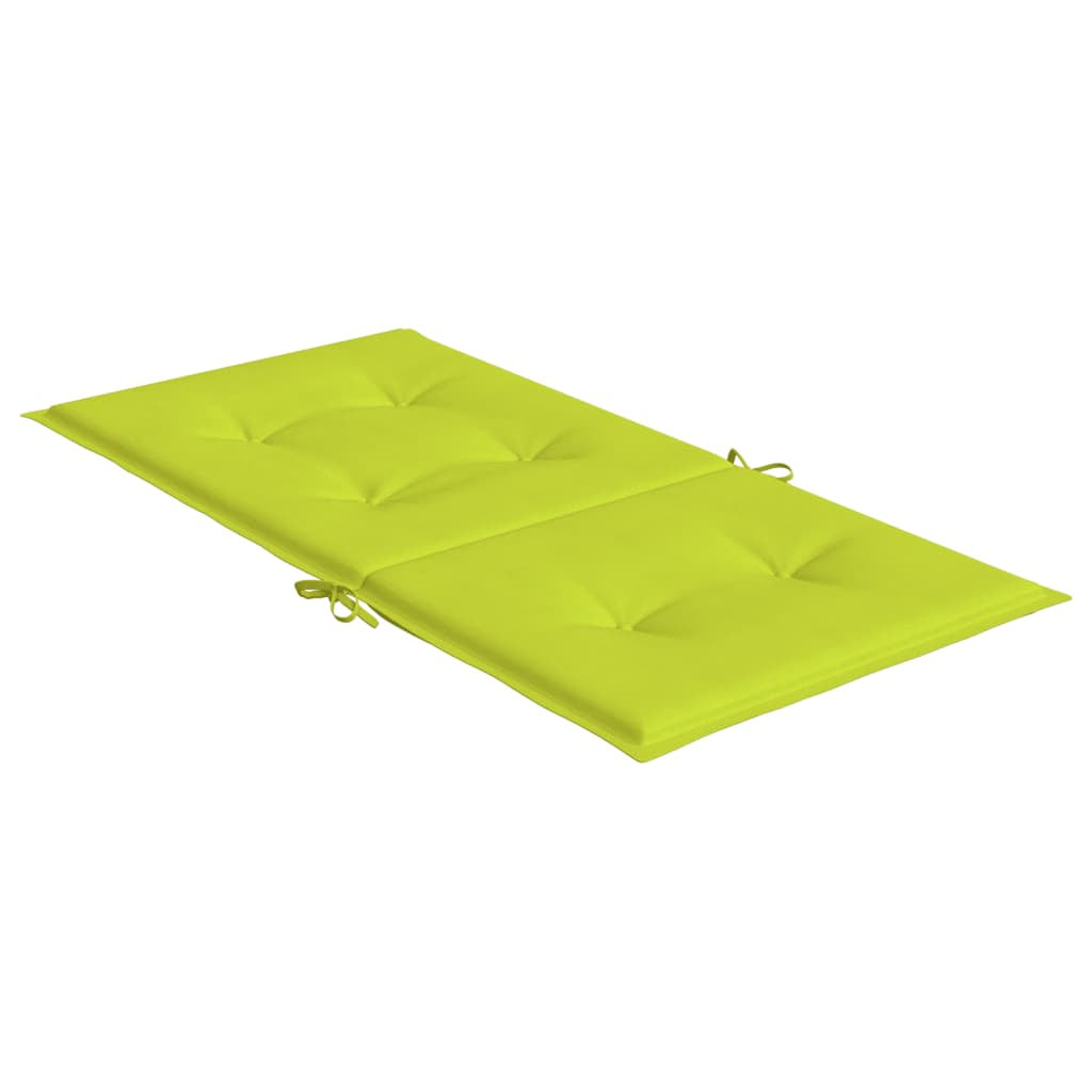 Vidaxl Cojín Silla Jardín Respaldo Bajo 6 Uds Tela Oxford Verde Claro_4