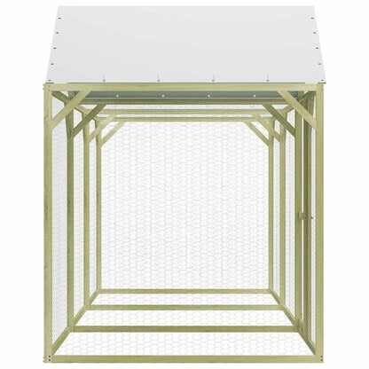 Vidaxl Jaula Gallinero Madera Impregnada De Pino 4,5x1,5x2 M_3