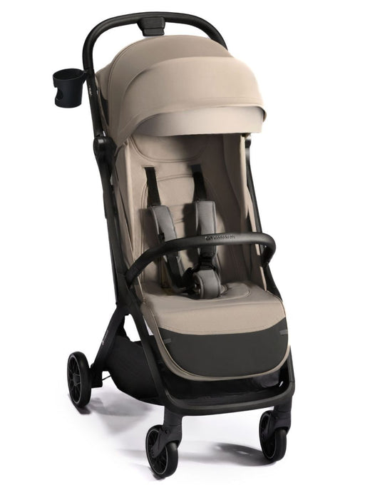 Silla De Paseo De Plegado Automático Nubi 2 Hasta 22 Kg Sand Beige_0