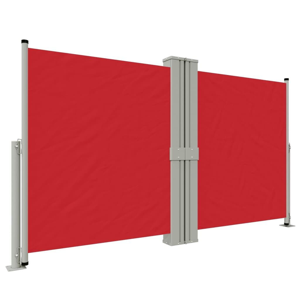 Vidaxl Toldo Lateral Retráctil Rojo 140x1200 Cm_0