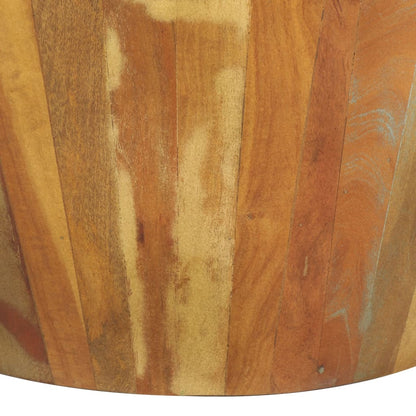 Mesa De Centro De Madera Maciza Reciclada Ø65x31 Cm_2