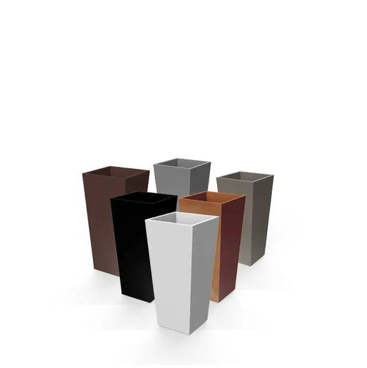 Macetero Melisa / 30x30x58 Cm. / Bronce / Sin Luz_0