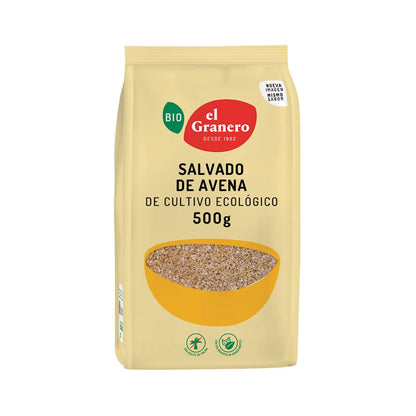 Salvado de Avena Bio El Granero, 500 g