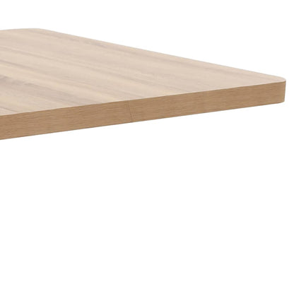 Mesa De Bistró Mdf Marrón Claro 80x80 Cm_2