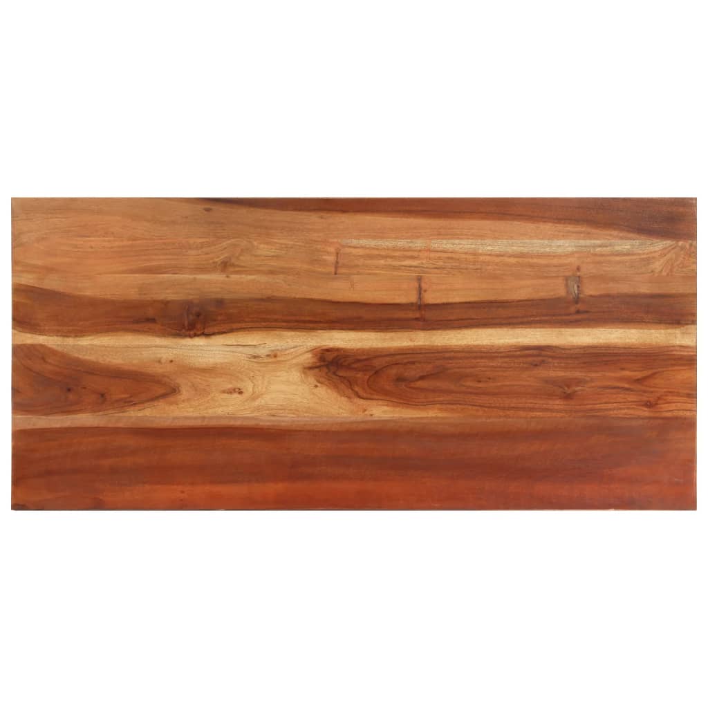 Mesa De Comedor Madera Maciza De Acacia 110x50x76 Cm_2