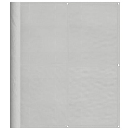 Vidaxl Pantalla De Balcón 100% Poliéster Oxford Gris Claro 120x300 Cm_0