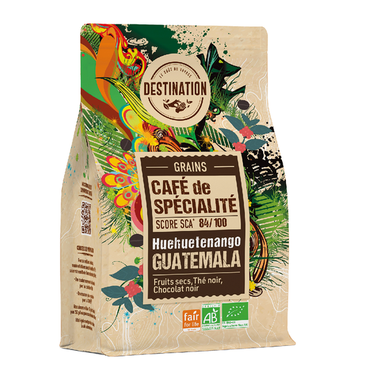Café de Especialidad en Grano Guatemala BIO Destination 180 g