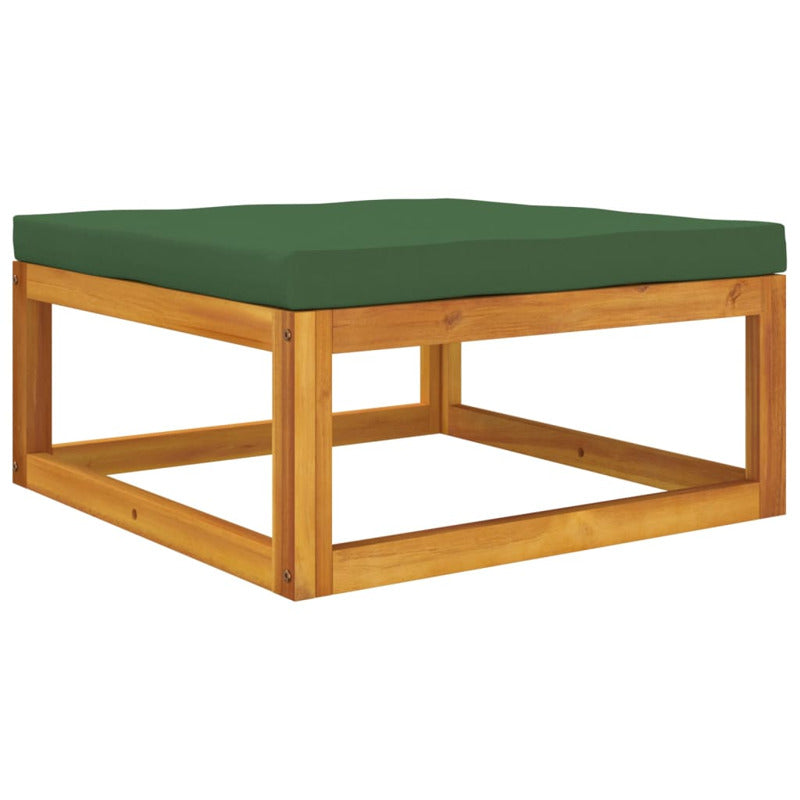 Vidaxl Set De Muebles Para Jardín 3 Piezas Con Cojines Madera Acacia_5