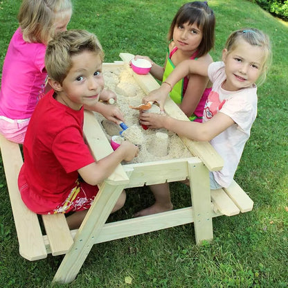 Mesa picnic infantil con arenero Soulet