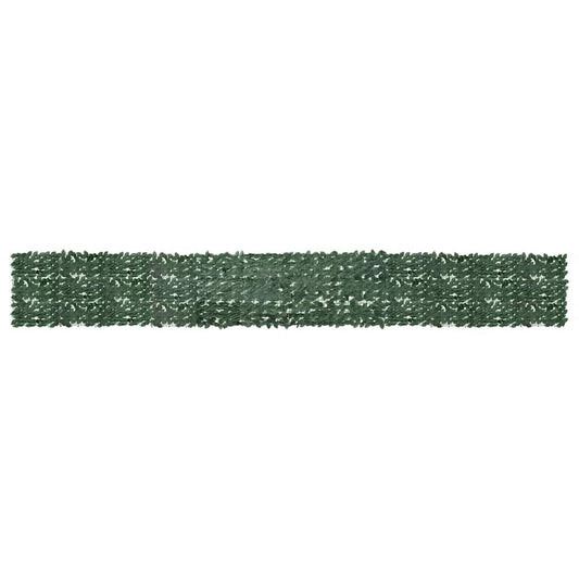 Vidaxl Toldo Para Balcón Con Hojas Verde Oscuro 600x75 Cm_0