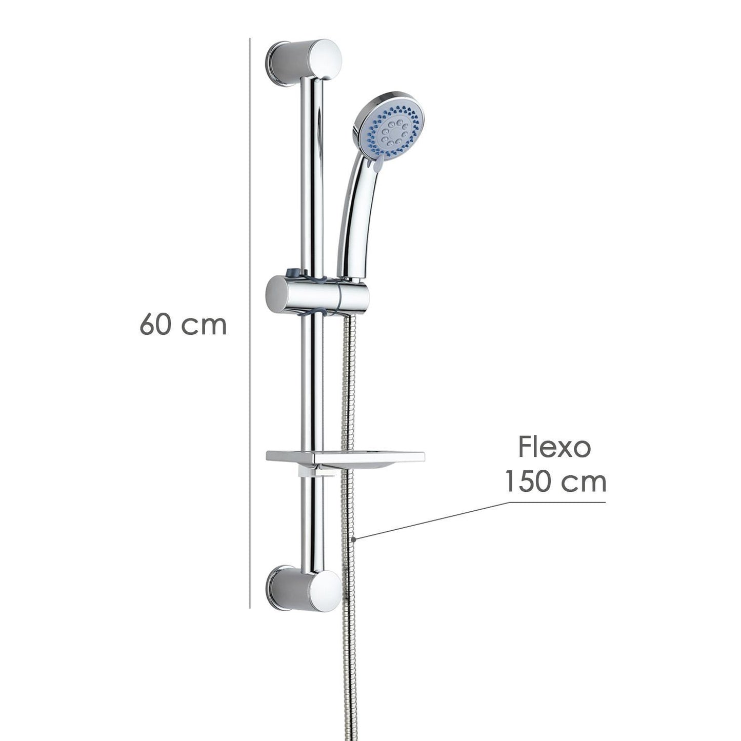 Maneral Barra Flexo Maurer 3 Posiciones Cromo_1