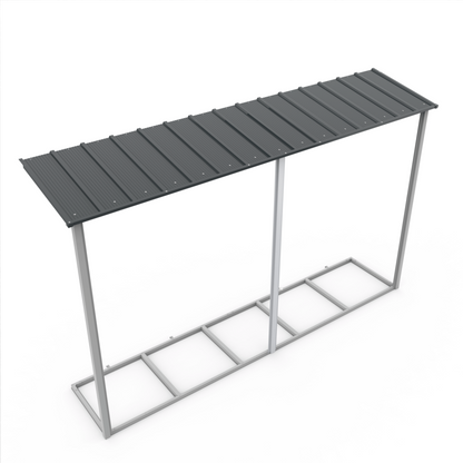 Extensión Lateral De Casetas De Jardín Duramax Alpine 10×10 Antracita_1