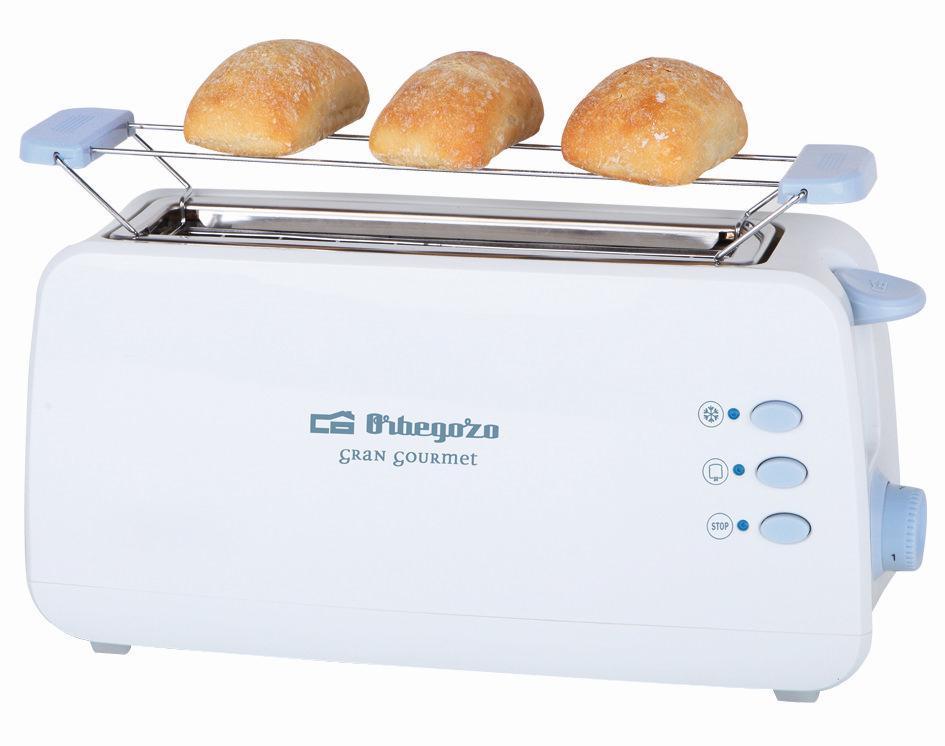Orbegozo Tostador To 4012 Boca Ancha 850 W Blanco Ref 15773_1