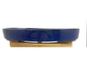 Tiesto Bonsai Oval Azul 25x17.5x4cm