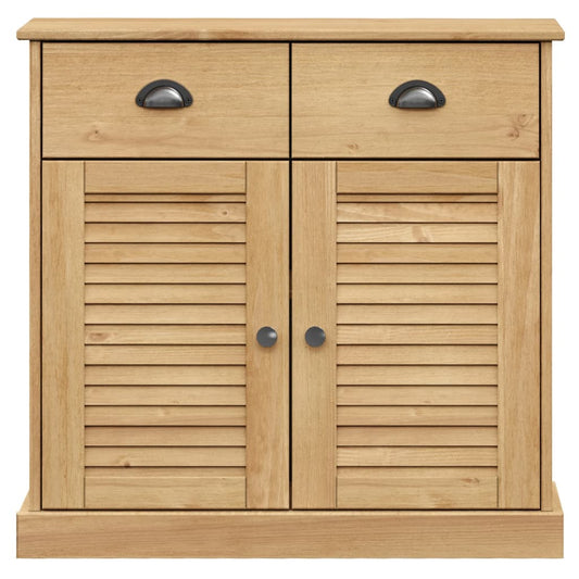 Aparador Con Cajones Vigo Madera Maciza Pino 78x40x75 Cm / Vetonek_0