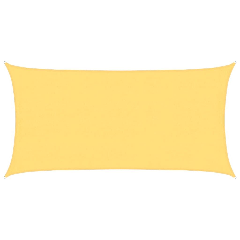 Vidaxl Toldo De Vela Beige Hdpe 160 G/m² 4x7 M_0