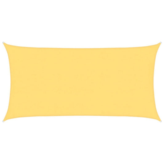 Vidaxl Toldo De Vela Beige Hdpe 160 G/m² 4x7 M_0