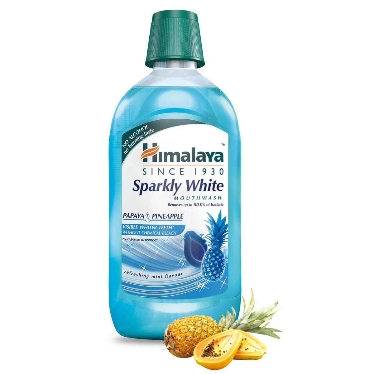 Enjuague colutorio bucal blanqueador Himalaya 450 ml