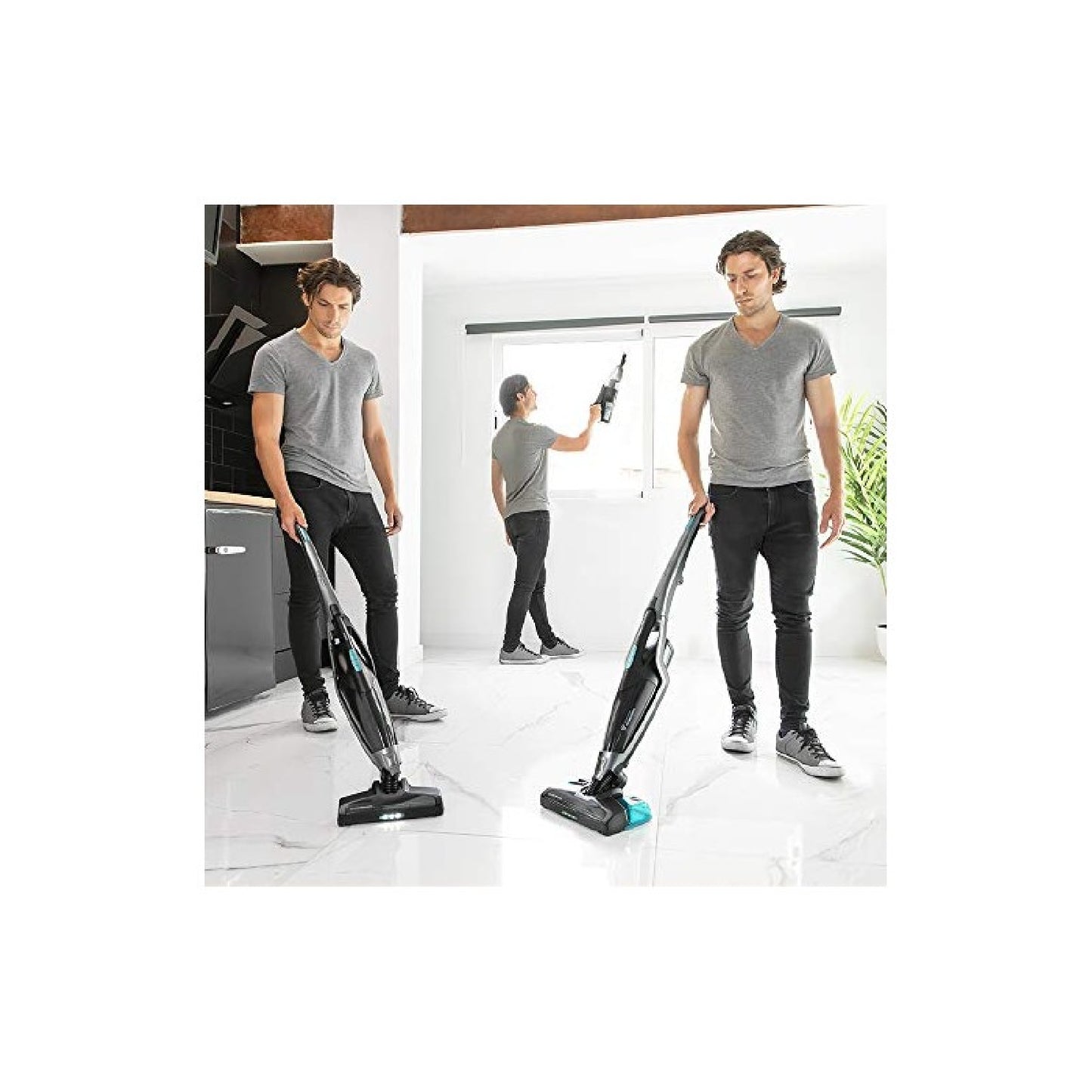 Cecotec Aspirador Vertical Conga Popstar 4070 H2o Max. 4 En 1 Batería Extraíble Apto Para Pelos Mascotas Depósito 08 Lit_4