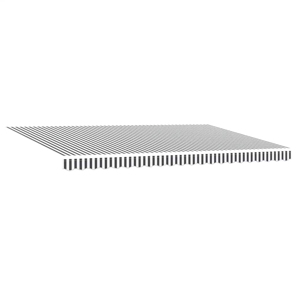 Toldo Retráctil Automático Luz Led Antracita Y Blanco 500x300cm_4