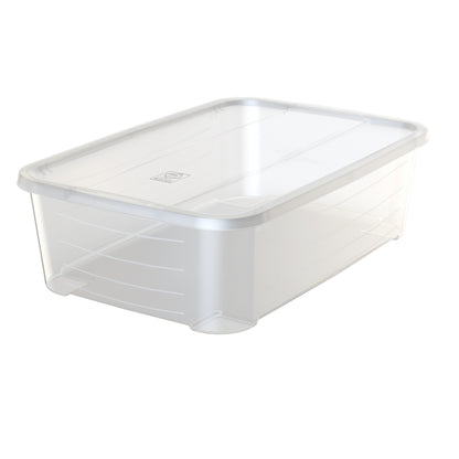 Caja De Plástico Con Tapa Life Story 30l_0
