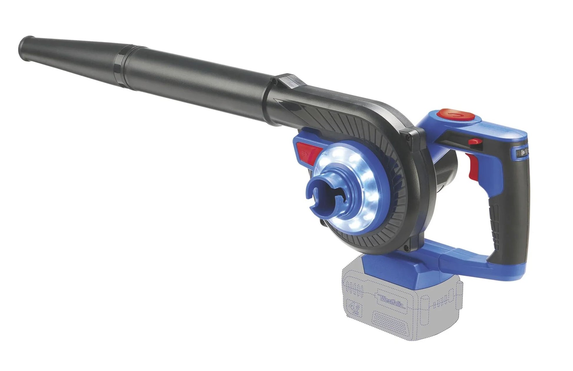 Soplador Turbo 3 En 1 Sin Cable De 18 V Li-ion Amg18 (la Batería Y El Cargador No Están Incluidos)_0