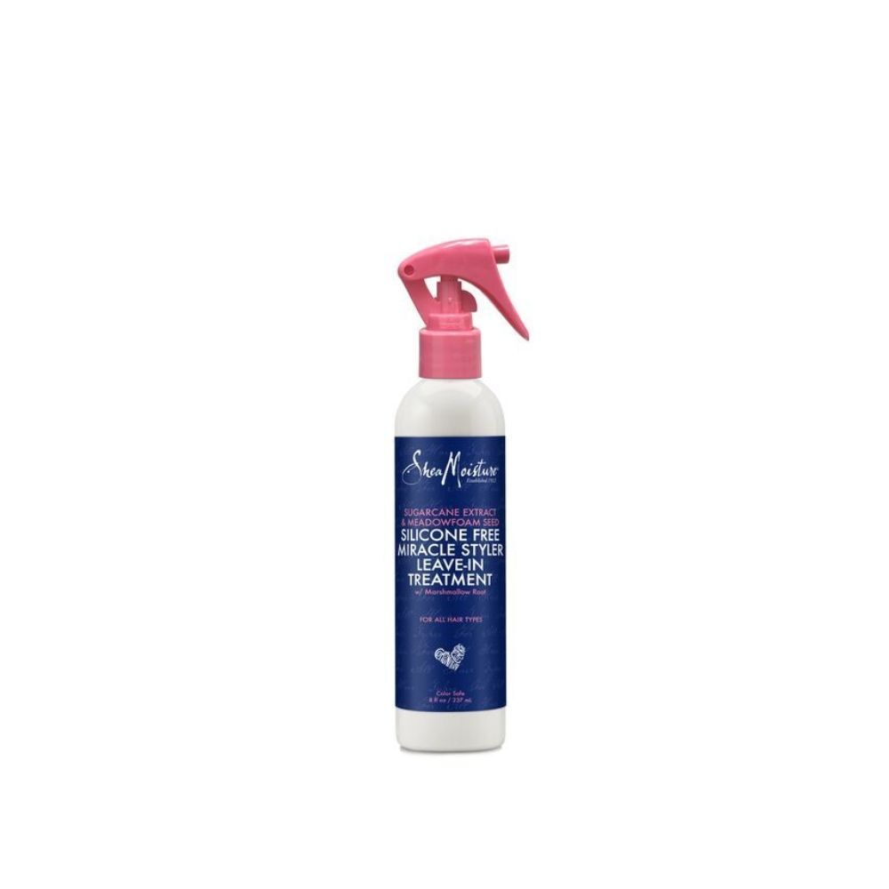 Leave-in Tratamiento Miracle Styler Sin Silicona Shea Moisture Extracto De Caña De Azúcar & Semilla De Meadowfoam 237ml_0