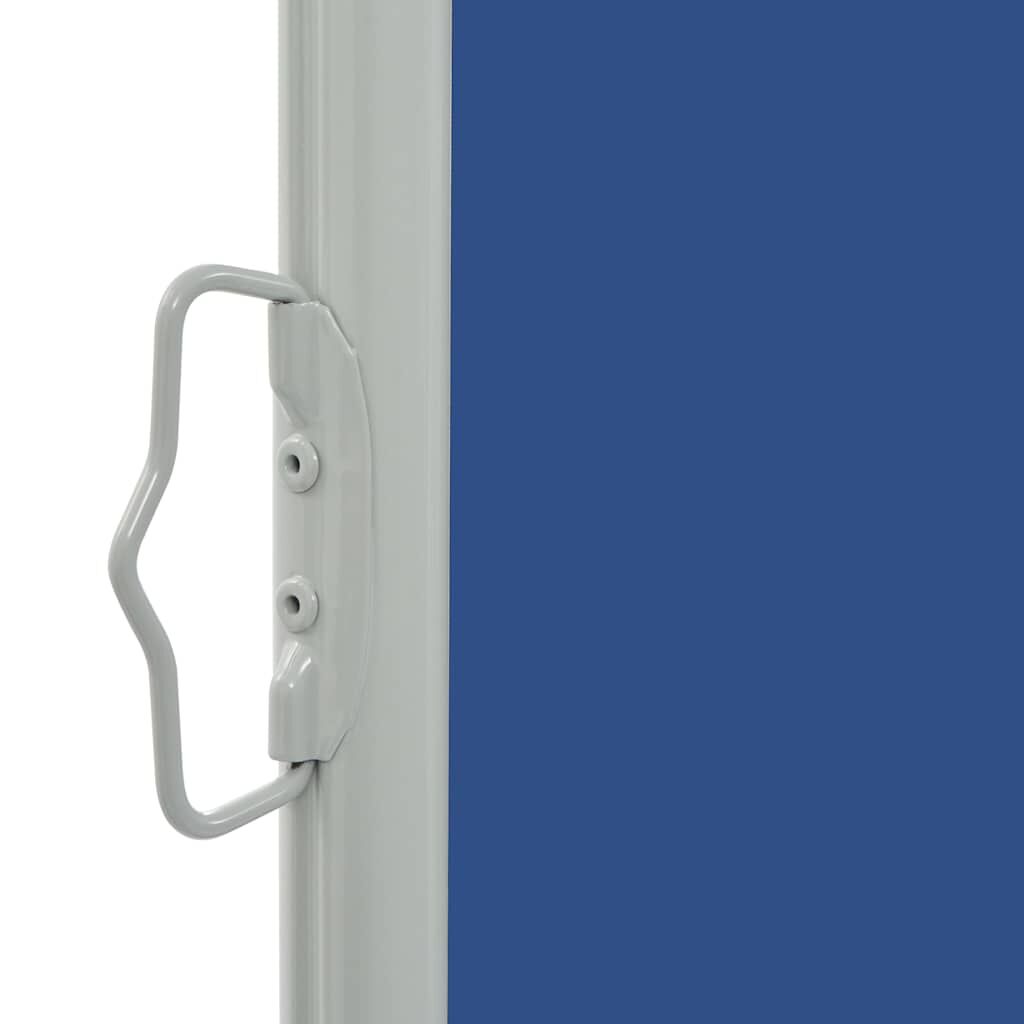 Vidaxl Toldo Lateral Retráctil De Jardín Azul 60x300 Cm_4