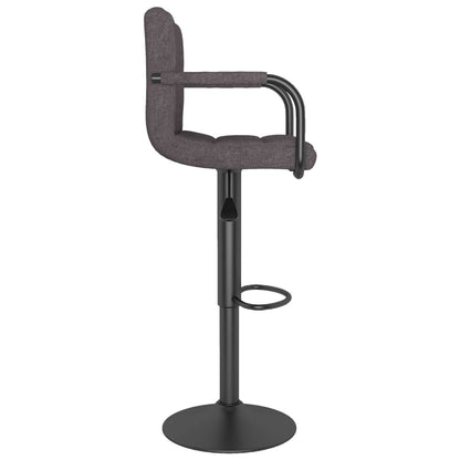 Taburete De Cocina Tela Gris Topo_2