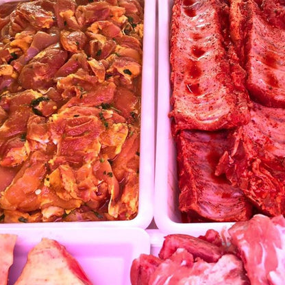 12 Bandejas Uso Alimentario Con Tapa: 10,7l Sin Bpa's (48,5 X 36,8 X 8,5cm).restaurantes, Carnicerías, Cocinas, Catering_1