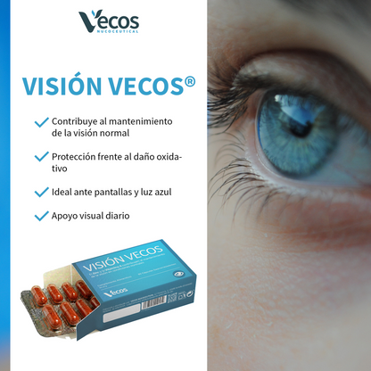 Visión Vecos 60 Cápsulas | Mantenimiento De La Visión Y Salud Ocular | Con Luteína, Dha Y Astaxantina_3