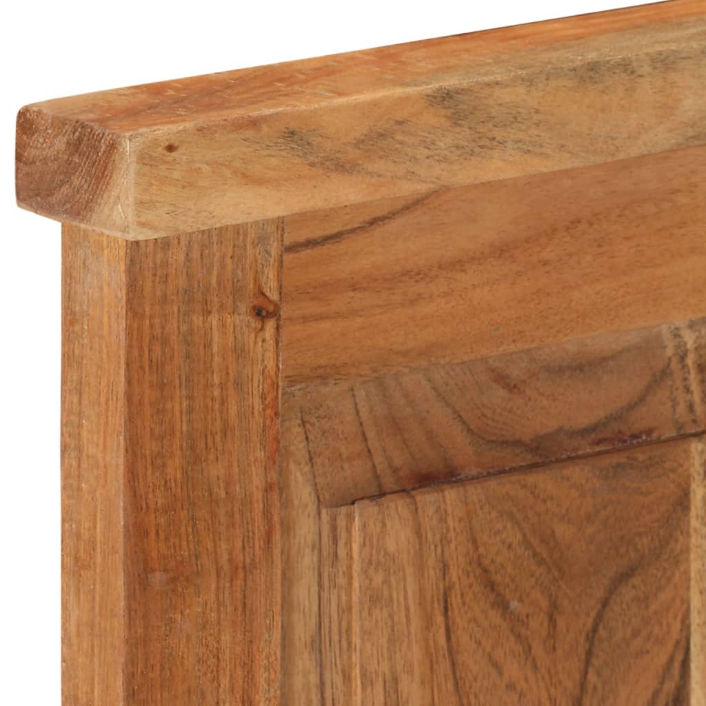 Percheros 2 Unidades Madera Maciza De Acacia 38x100 Cm_5