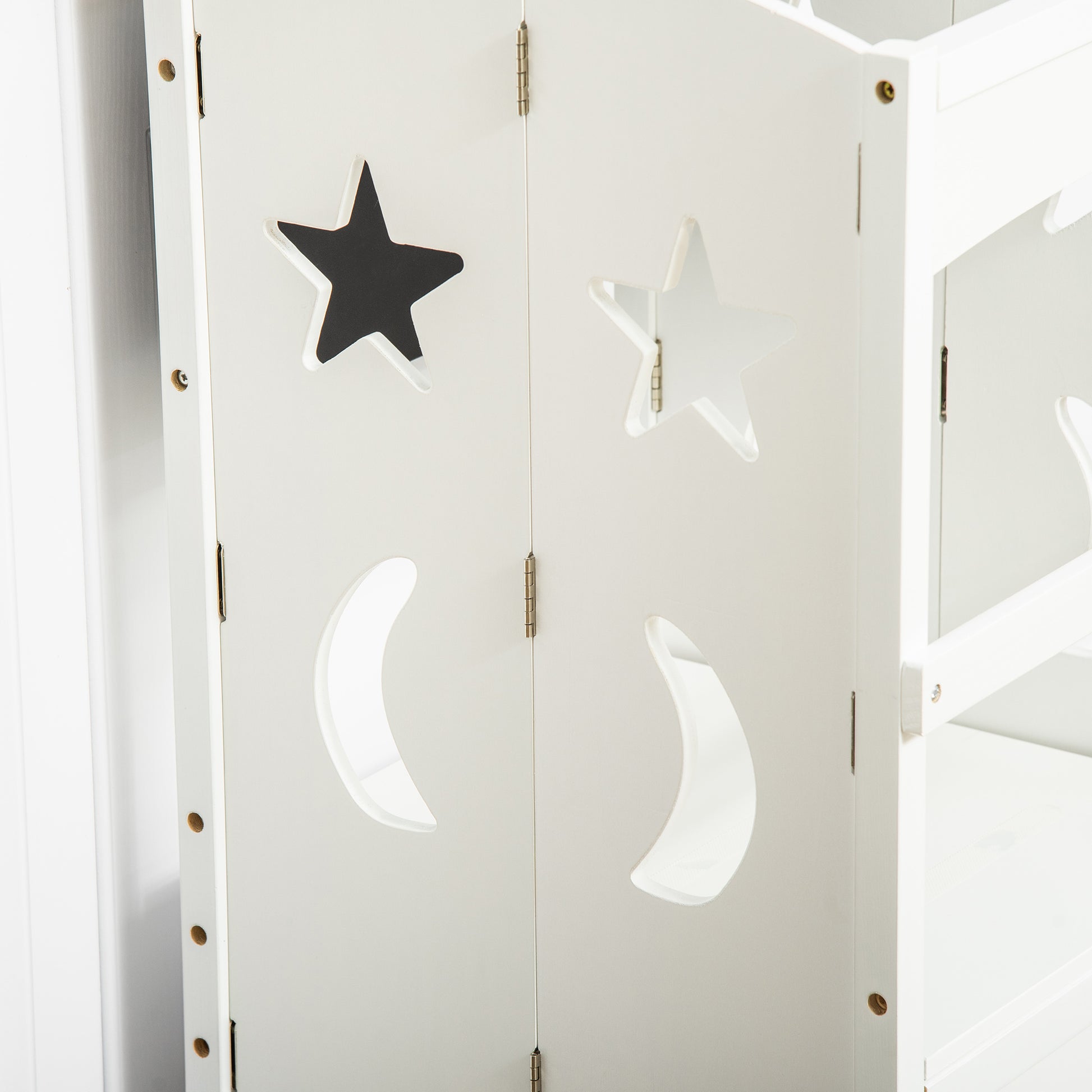 Homcom Torre De Aprendizaje Para Niños 3-6 Años Plegable Pizarra 56,5x56,5x94cm_4