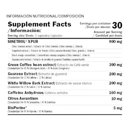 X-fat Thermogenic Fat Burner 90 Caps_1