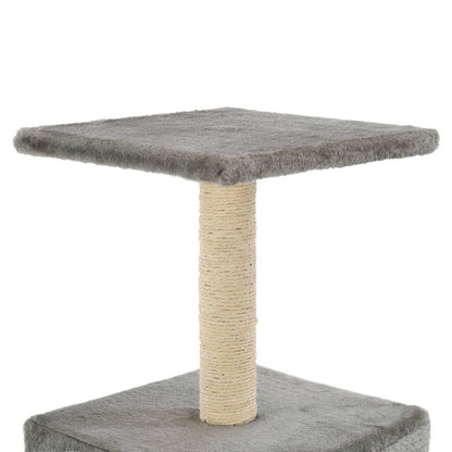 Vidaxl Rascador Para Gatos Con Poste De Sisal 55 Cm Gris_4